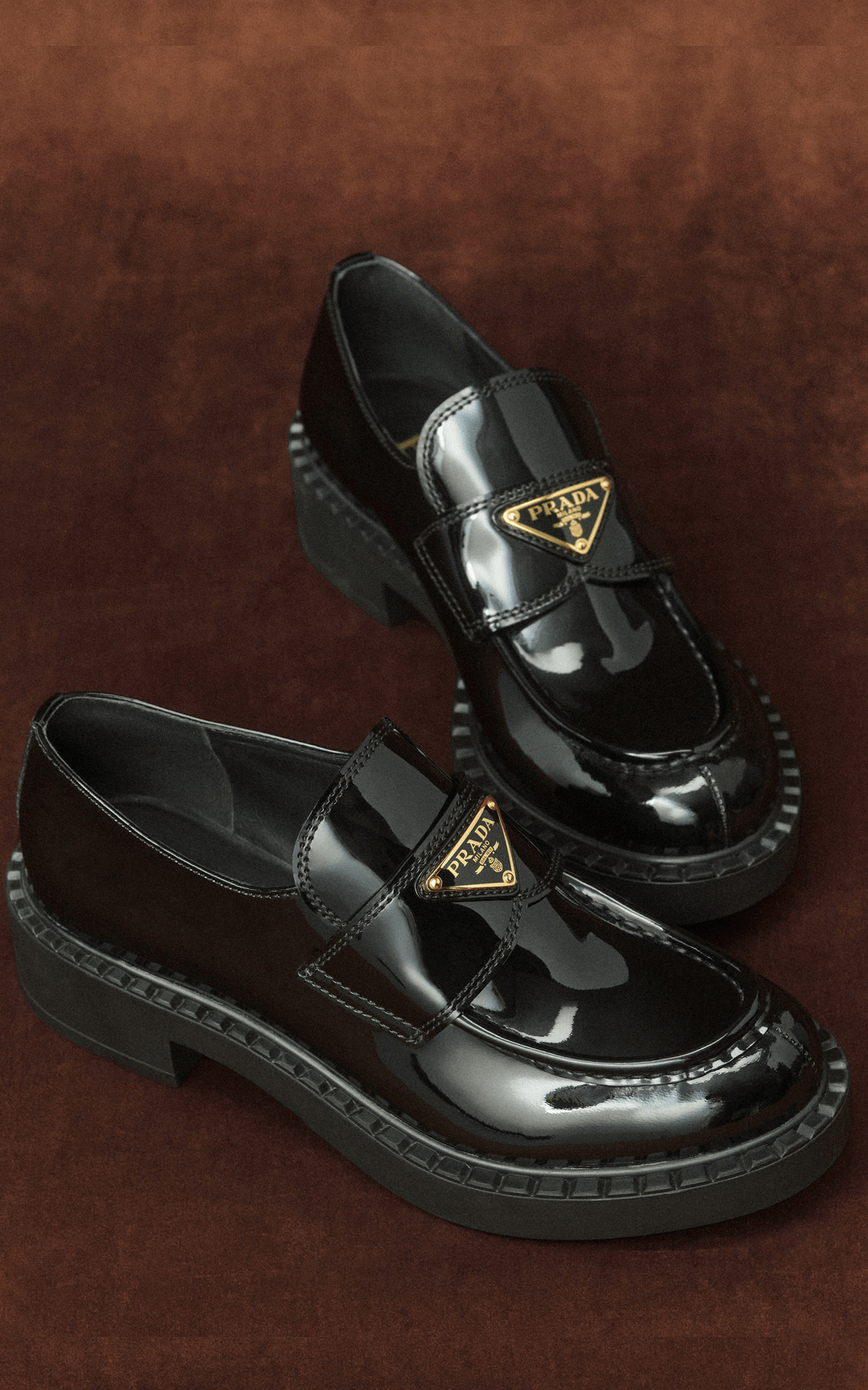 mobile prada chocolate